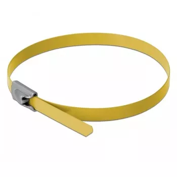 Cable Tie DeLOCK 18785 Steel Yellow 200mm 10 pcs