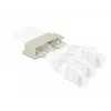 Cable holder DeLOCK 60186 Floor Cable organizer Grey 10 pc(s)