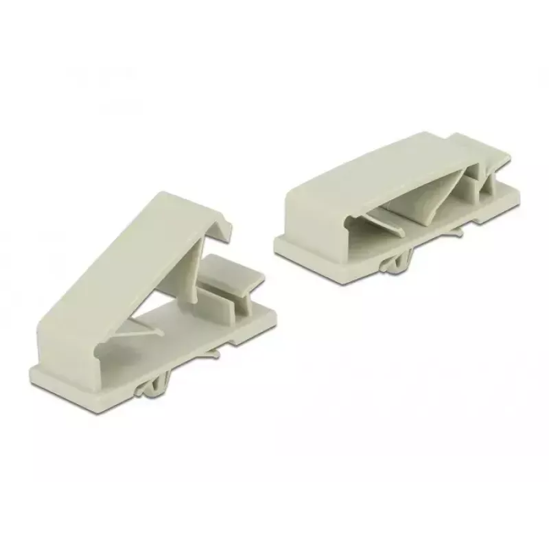 Cable holder DeLOCK 60186 Floor Cable organizer Grey 10 pc(s)