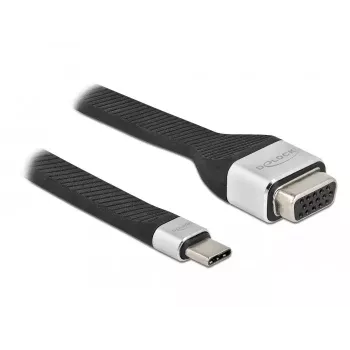 FPC Flat Ribbon Cable DeLOCK USB Type-C to VGA 86935