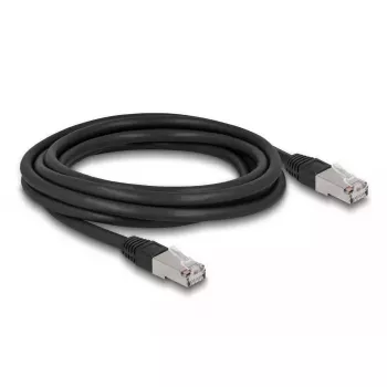 Network Cable DeLOCK RJ45 Cat.6A 3m Black
