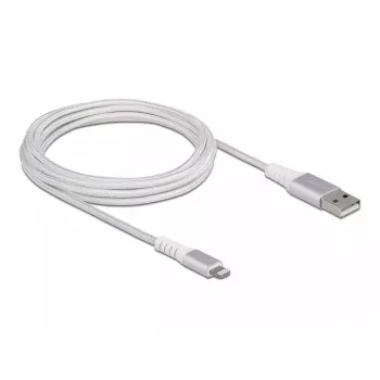 DeLOCK USB data and power cable for iPhone iPad iPod 3 m Lightning