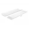 Cable duct DELOCK 20886, polypropylene, white, 300×85×10 mm, 2 pcs