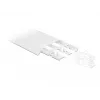 Cable duct DELOCK 20886, polypropylene, white, 300×85×10 mm, 2 pcs
