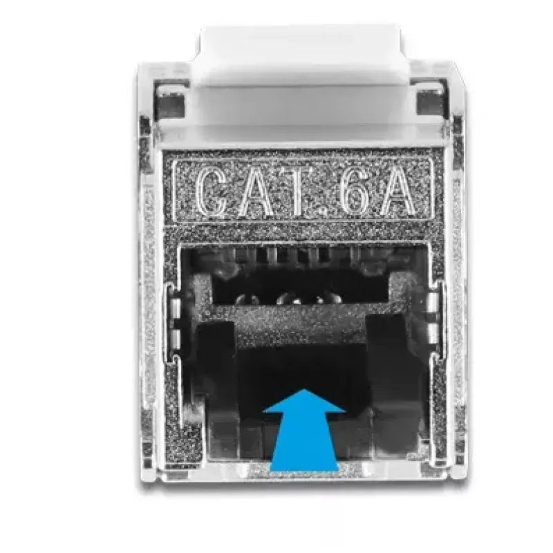 Cable RJ45 plug to Keystone Module RJ45 jack DeLOCK 87027