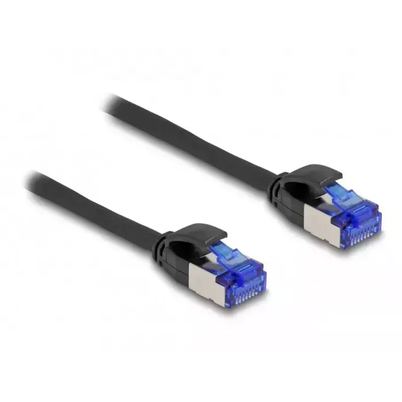 Network Cable DeLOCK RJ45 Cat.6A S/FTP Slim 5m Black