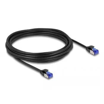 Network Cable DeLOCK RJ45 Cat.6A S/FTP Slim 5m Black