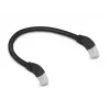 Network Cable DeLOCK RJ45 Cat.6A S/FTP 45° downwards 0.25 m black