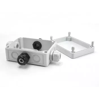 DeLOCK Installation housing 130 x 93 x 57 mm grey ABS outdoor