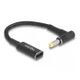 DeLOCK Adapter cable USB Type-C female to HP 4.8 x 1.7 mm male 90° 15 cm