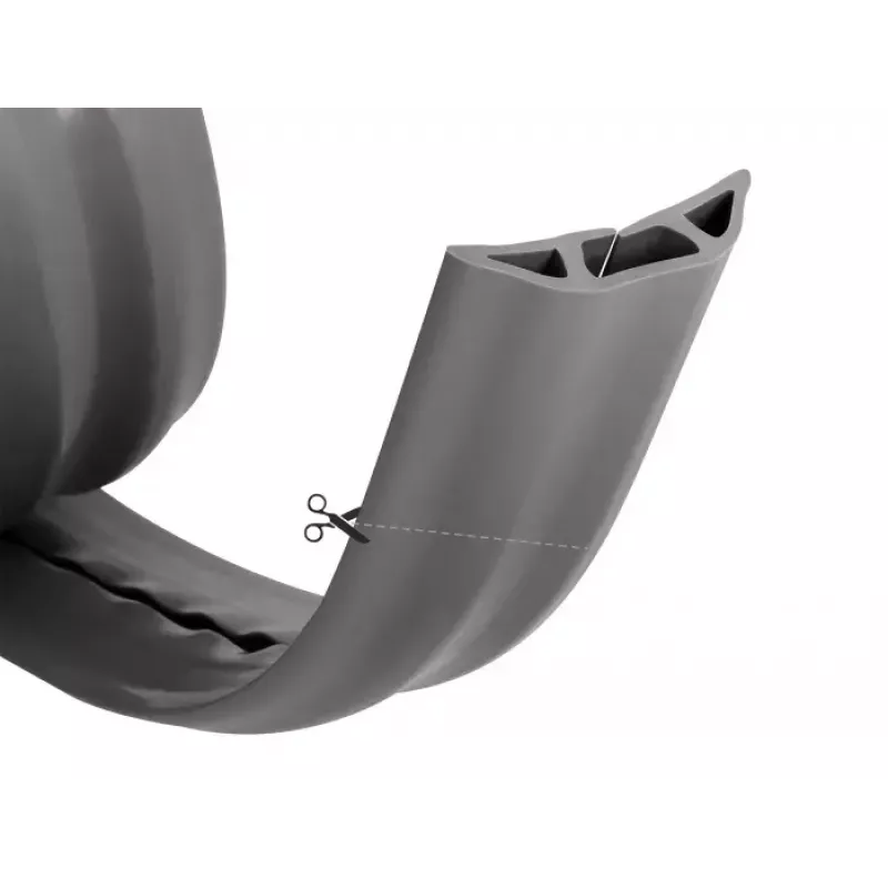 Cable duct DeLOCK 20733 Floor Grey 70mm x 13mm x 1.5m