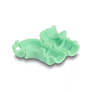 Cable Clip DeLOCK 88125 Green Universal 8 Pieces