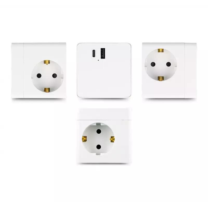 DeLOCK 11502 Power Extension 1.5m 3 AC Outlets Indoor White