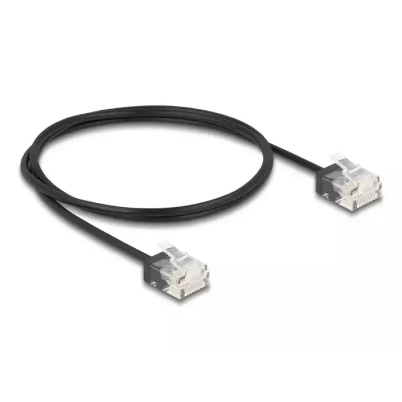 Network Cable DeLOCK RJ45 Cat.6 UTP 1m Black