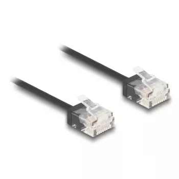 Network Cable DeLOCK RJ45 Cat.6 UTP 1m Black
