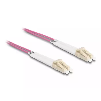 Optical Fiber Cable DeLOCK LC Duplex to LC Duplex OM4 2m