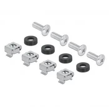 Cable holder DeLOCK 67033 Black Rack 96.2mm width