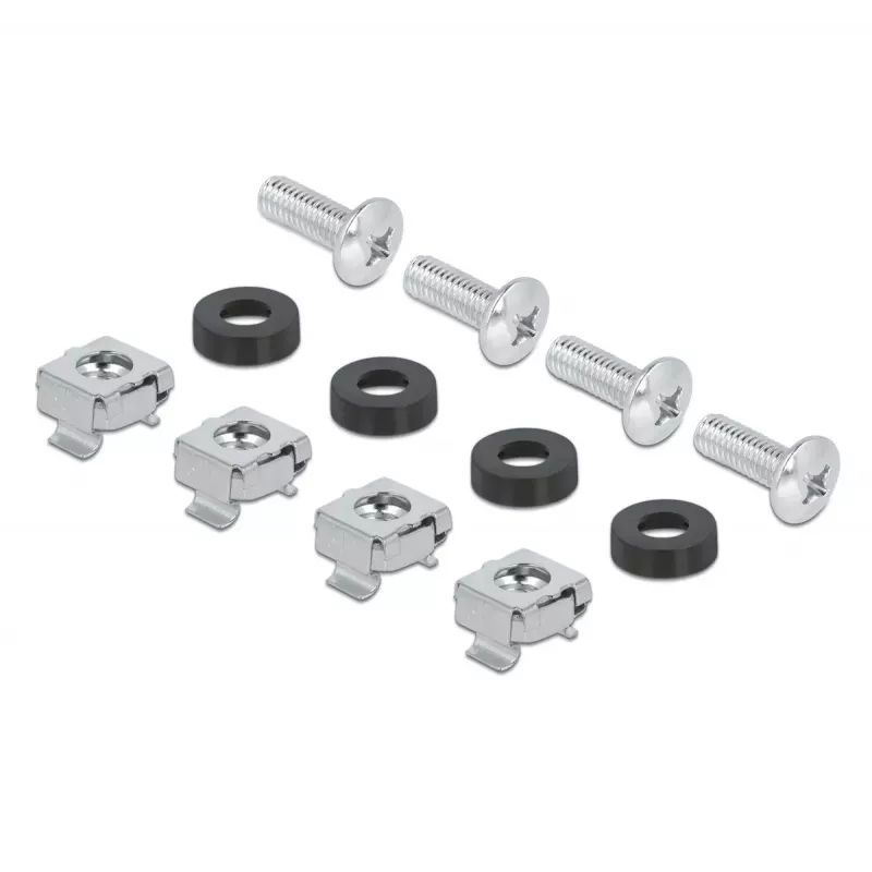 Cable holder DeLOCK 67033 Black Rack 96.2mm width