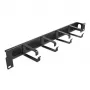 Cable holder DeLOCK 67033 Black Rack 96.2mm width