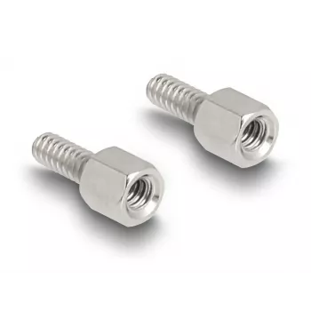 Cable boot DELOCK D-Sub Housing 9‑pin for flat cable, plastic, black, 25×32×14 mm