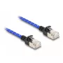Network Cable DeLOCK RJ45 2m Cat6A U/FTP Blue