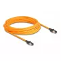 Network Cable DeLOCK RJ45 Self Tracing Cat.6A 10m Orange