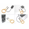 Network Cable DeLOCK RJ45 Self Tracing Cat.6A 1m Orange