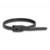 Releasable cable tie DeLOCK 19503 Polyamide Black 370mm 100pcs