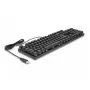DeLOCK 12115 Gaming Keyboard USB QWERTZ German Black Mechanical RGB