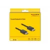 Coaxial DisplayPort cable DeLOCK 80491 16K 60 Hz 80 Gbps 1 m