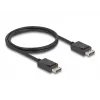 Coaxial DisplayPort cable DeLOCK 80491 16K 60 Hz 80 Gbps 1 m