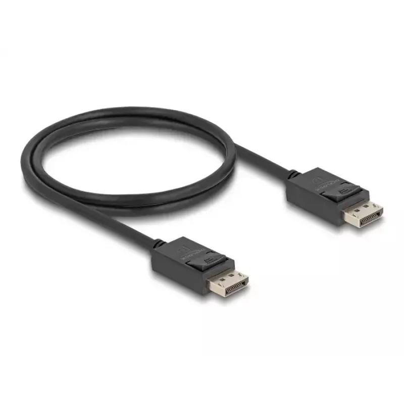 Coaxial DisplayPort cable DeLOCK 80491 16K 60 Hz 80 Gbps 1 m