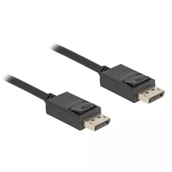 Coaxial DisplayPort cable DeLOCK 80491 16K 60 Hz 80 Gbps 1 m