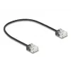 Network Cable DeLOCK RJ45 Cat.6 UTP 0.3m Black