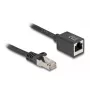 Networking Cable DeLOCK 88052 RJ-45 Cat6a 0.5m Black