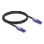 Networking Cable DeLOCK 80926 RJ-45 Cat6 1m Black Violet