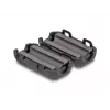 Ferrite core clamp DELOCK 80944, black, 25×13×11.5 mm, nickel/plastic/zinc, pack of 2