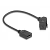 DeLOCK 67155 cable gender changer Mini DisplayPort DisplayPort Black 0.3m