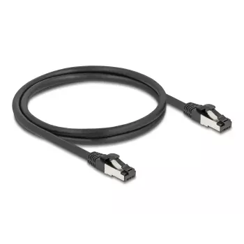 Networking cable DeLOCK 80571 RJ-45 Cat8.1 1 m Black