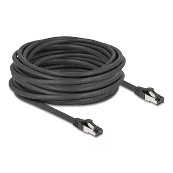 Networking cable DeLOCK 80575 RJ-45 Cat8.1 10 m Black