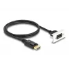 DeLOCK Easy 45 DisplayPort 8K 30 Hz Module with pigtail 22.5 x 45 mm