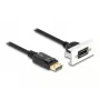 DeLOCK Easy 45 DisplayPort 8K 30 Hz Module with pigtail 22.5 x 45 mm