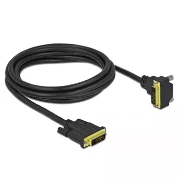 DVI cable DeLOCK 85894 2 m DVI-D Black