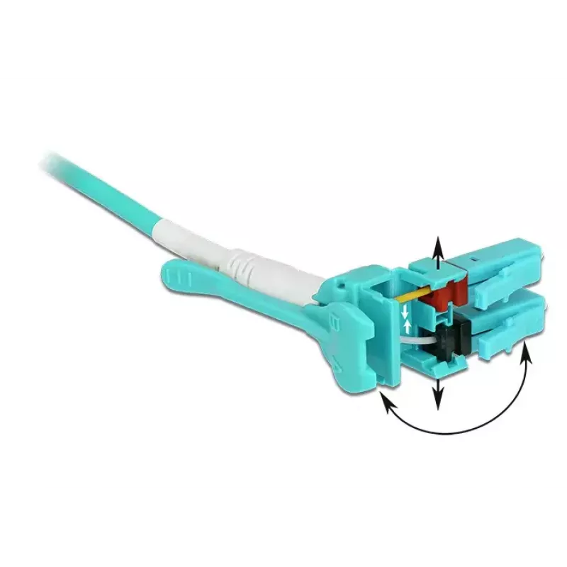 Fibre optic cable DeLOCK 85129 3 m LC Blue