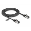 Network Cable DeLOCK RJ45 Flat Patch Cable plug to plug Cat.8.1 2 m black
