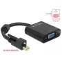 Video Cable Adapter DeLOCK 62641 Mini DisplayPort to VGA 0.25m