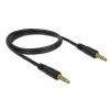 Audio cable DeLOCK 85696 1m 3.5mm Black
