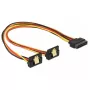 SATA Cable DeLOCK 60159 0.3m Multicolour