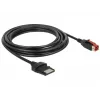 Power Cable DeLOCK 85480 4m PoweredUSB Black