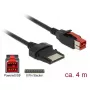 Power Cable DeLOCK 85480 4m PoweredUSB Black